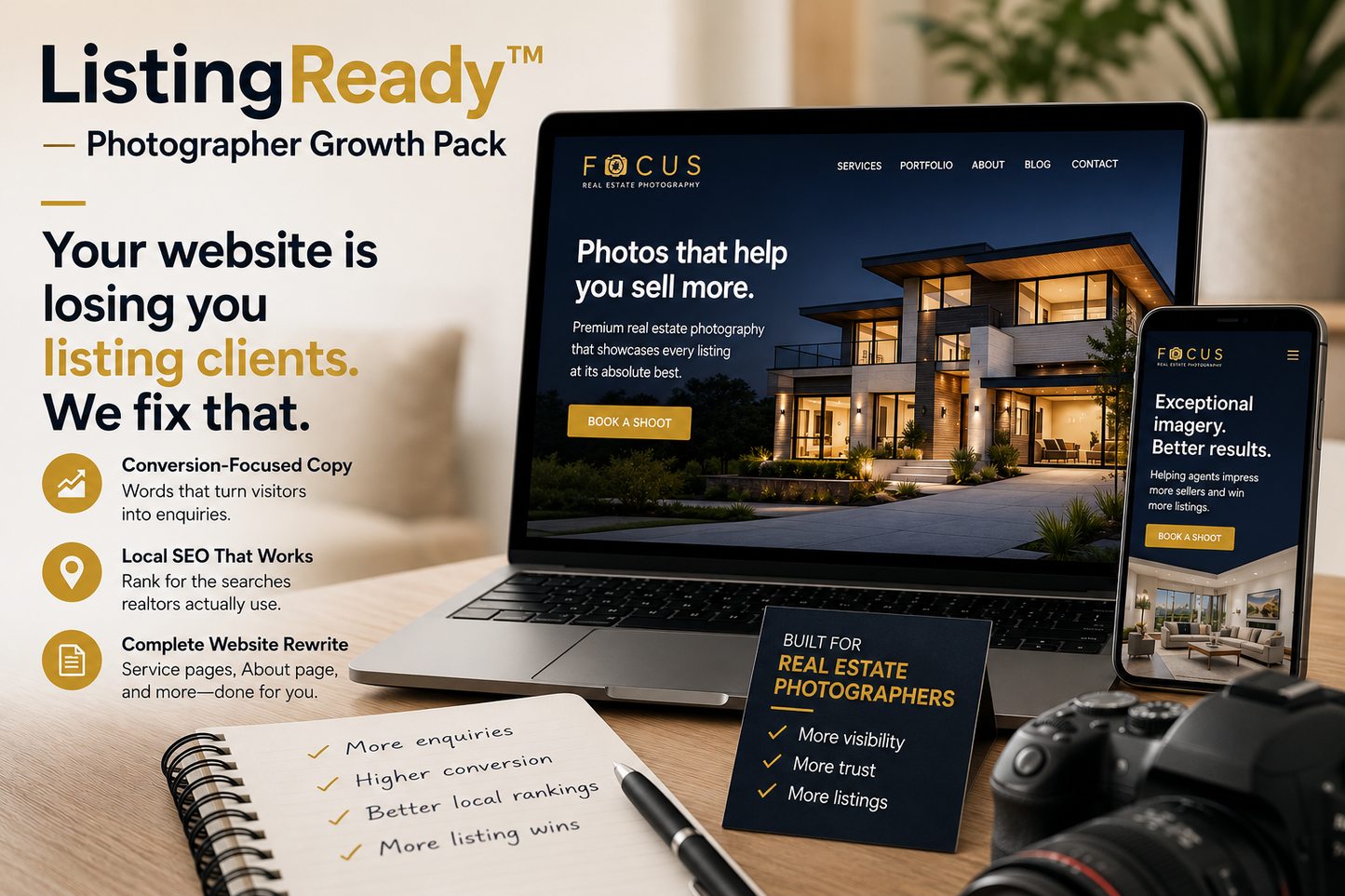 ListingReady™ — Photographer Growth Pack